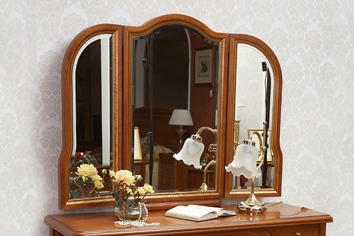 Зеркало к туалетному столу ЛУИДЖИ цвет орех