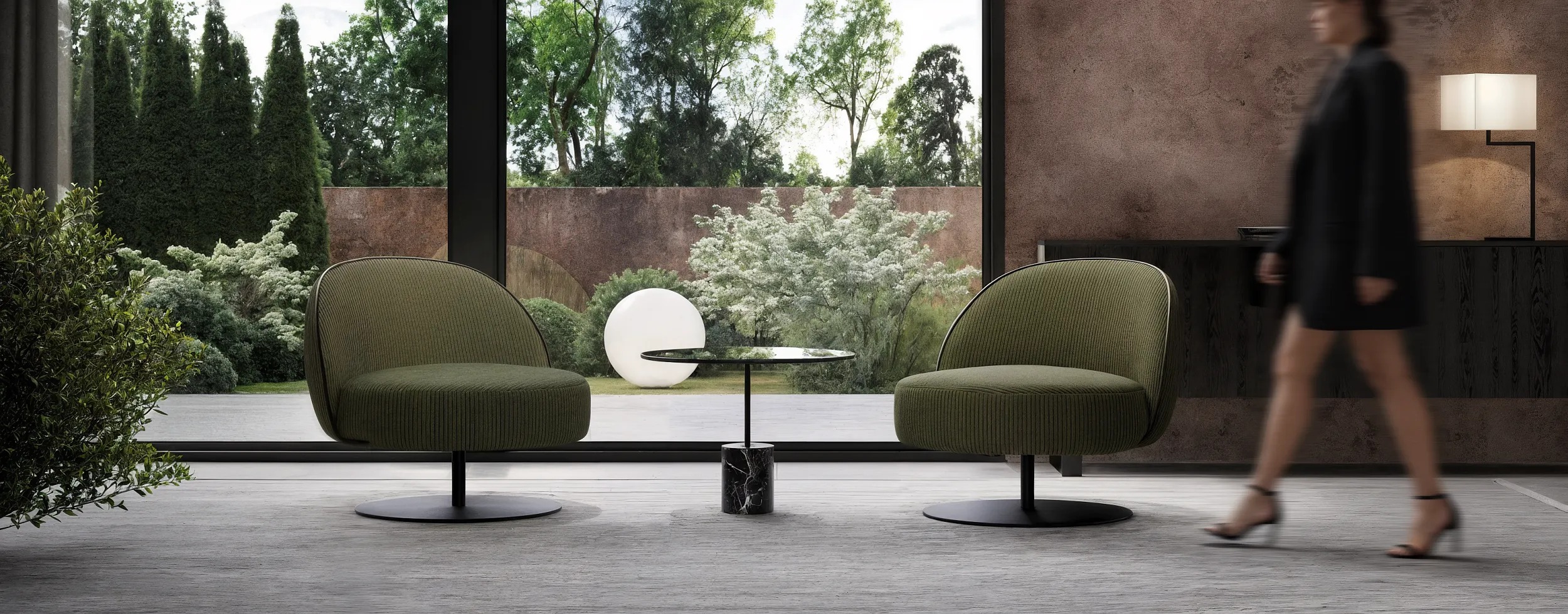 Кресло поворотное Марсель