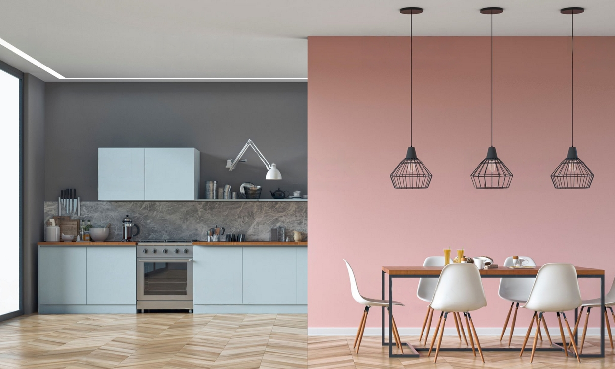 Как сочетать цвета в интерьере кухни?