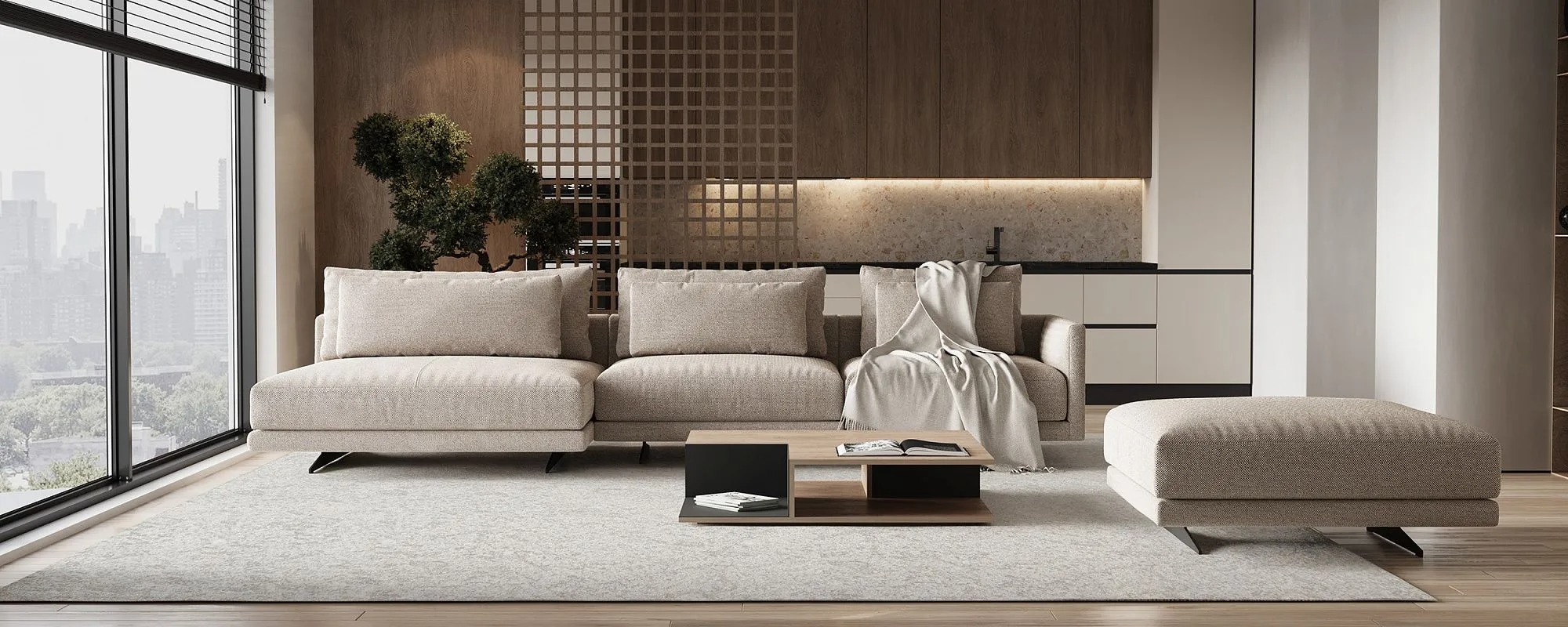 Модульный диван Брайн