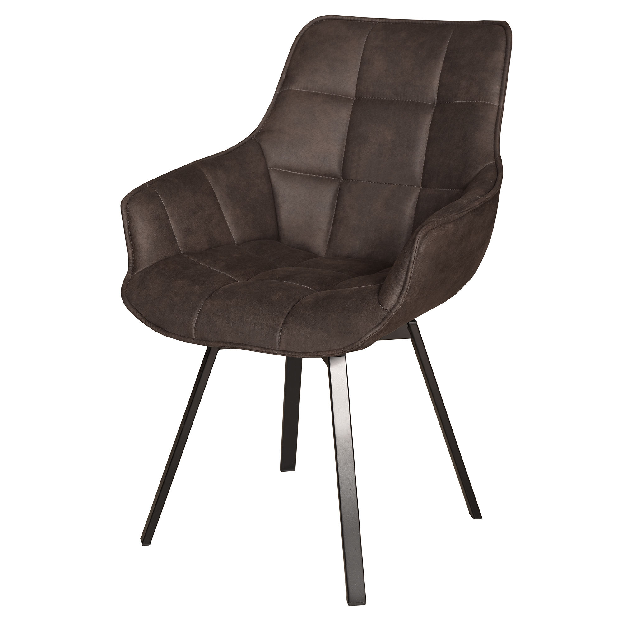 Стул B815-m Cow Shoko Bk, поворотный