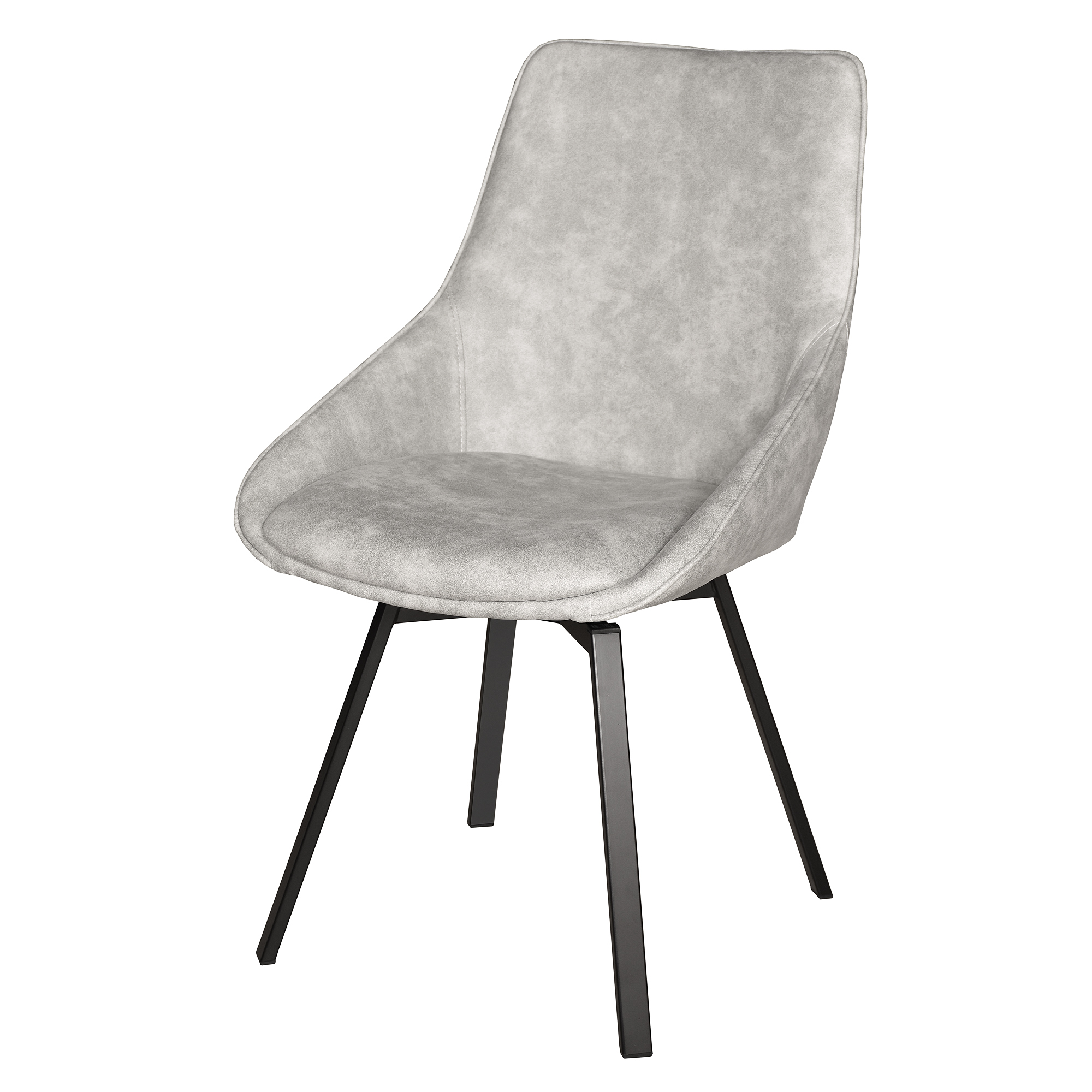 Стул B813-m Cow Snow Bk, поворотный