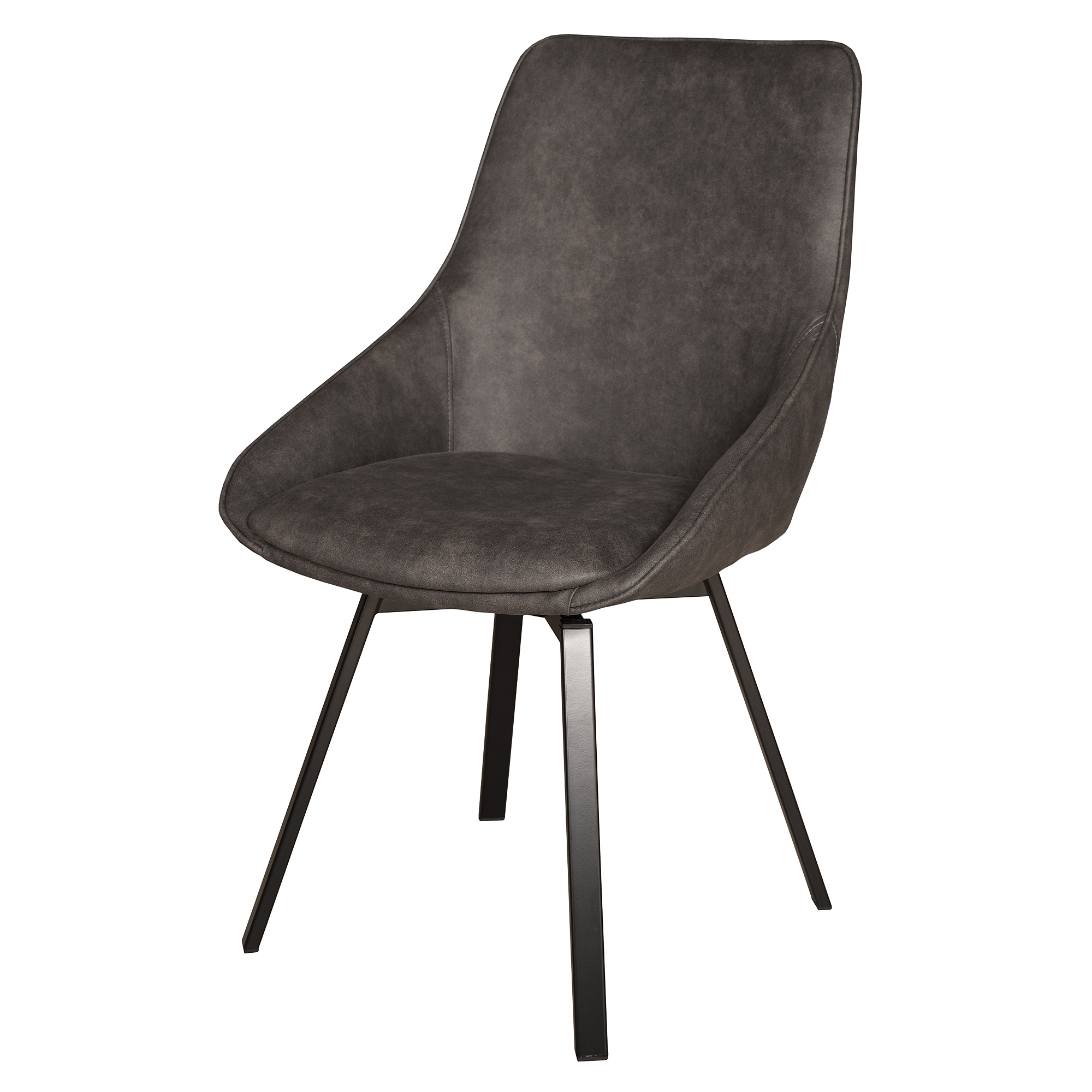 Стул B813-m Cow Basalt Bk, поворотный